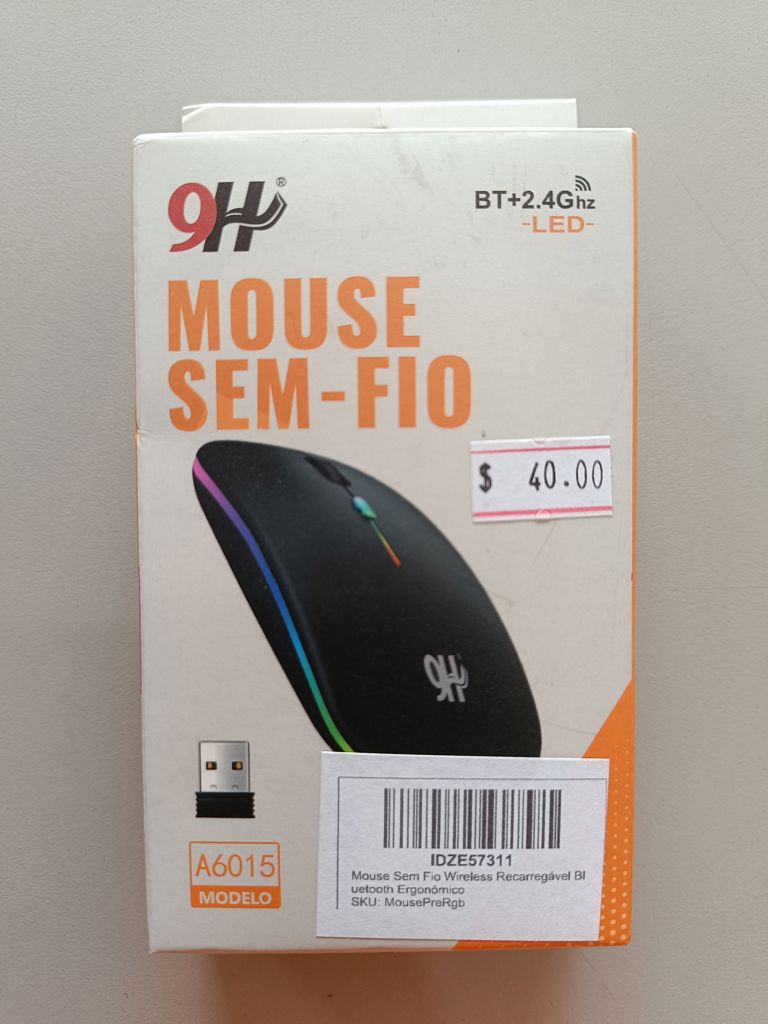 Mouse Sem Fio 