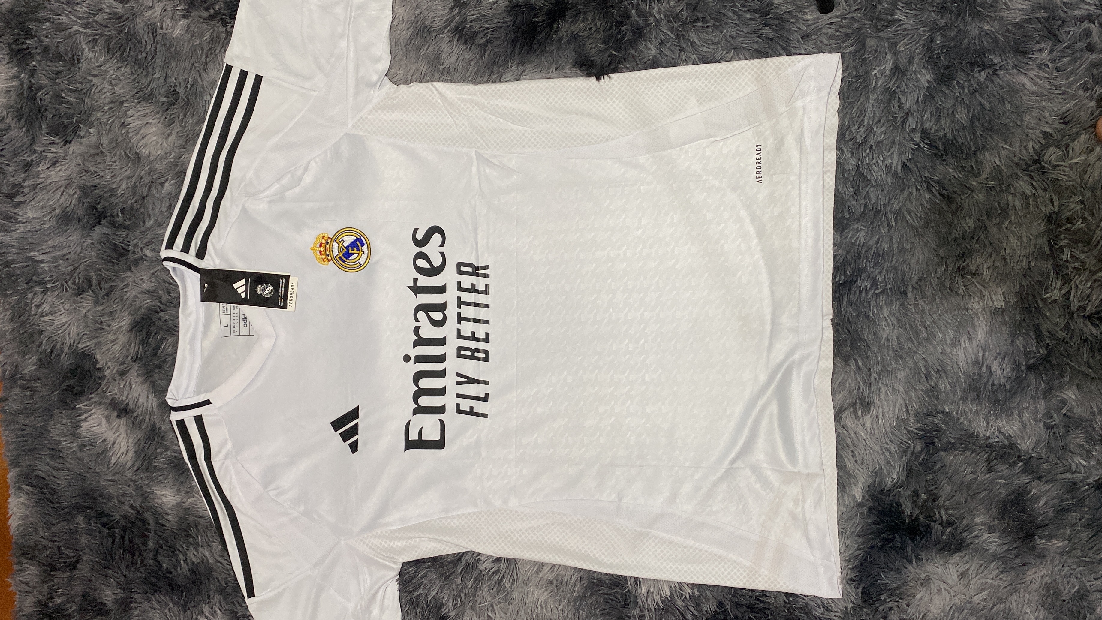 Camisa Malha Tailandesa 1.1 Real Madrid 24/25