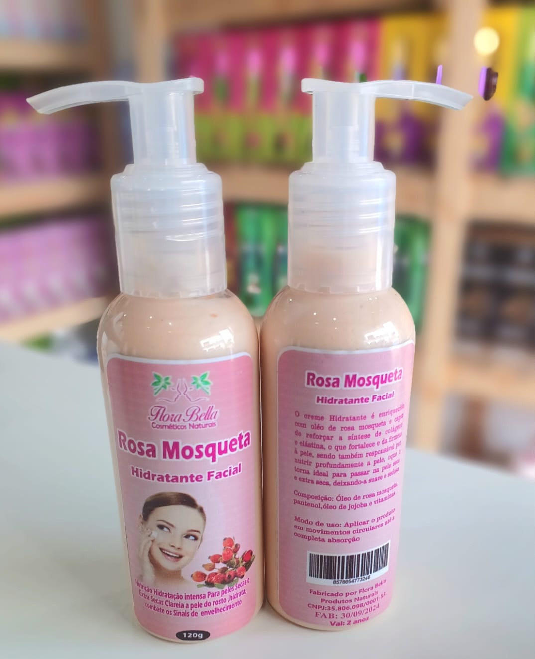 Hidratante Facial Rosa Mosqueta